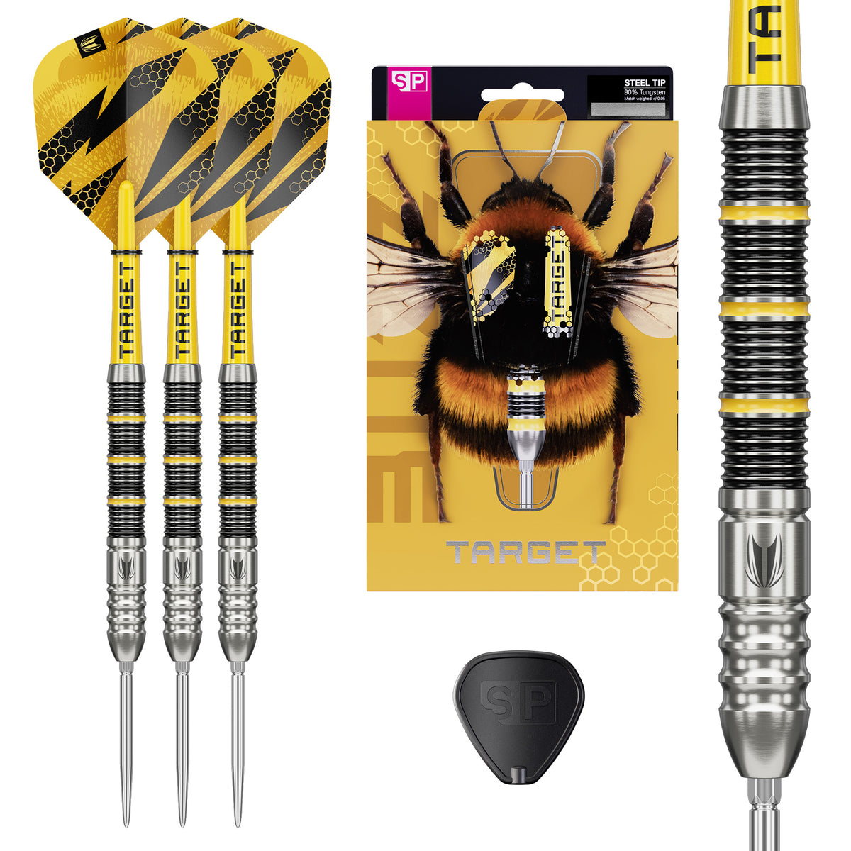 TARGET - BUZZ - SP02 - SWISS POINT DARTS - 90% - 22g/24g/26g