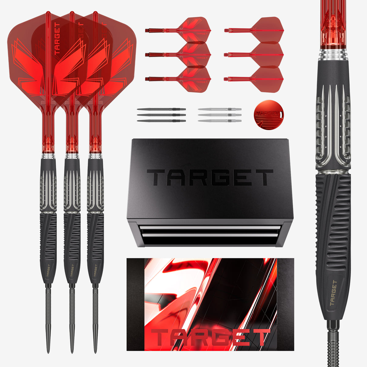 TARGET - SHIFT - SWISS POINT DARTS - 90% - 23g/24g/25g