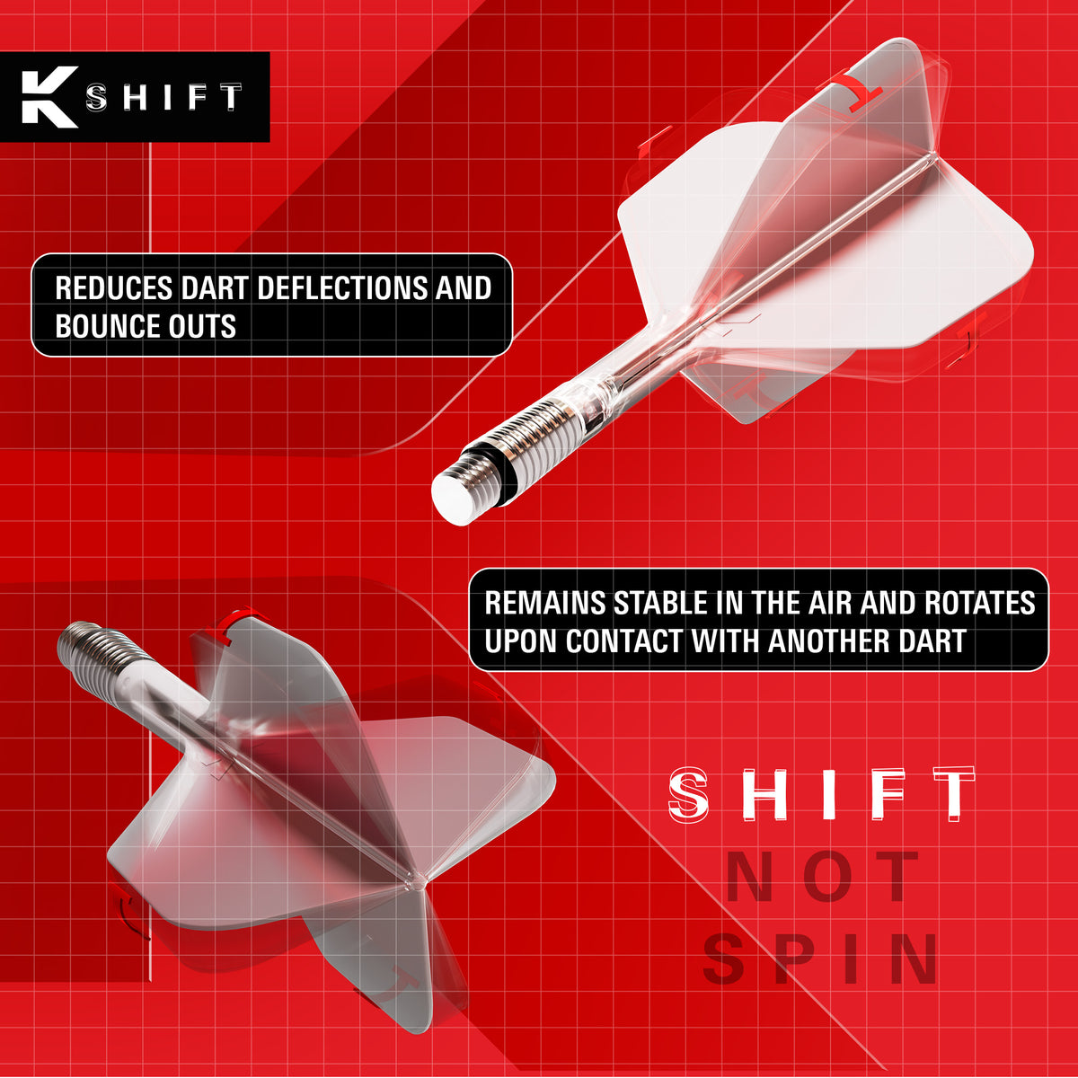 TARGET - SHIFT - SWISS POINT DARTS - 90% - 23g/24g/25g