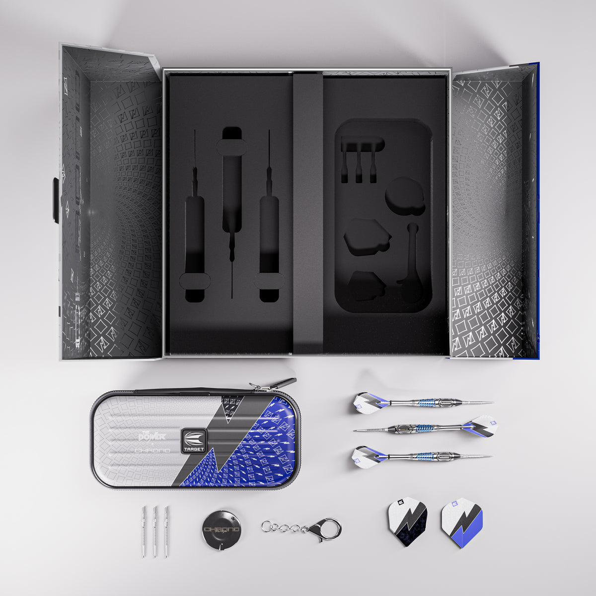 TARGET - PHIL TAYLOR - POWER CHRONO - SWISS POINT DARTS - 95% - 22g/24g/26g