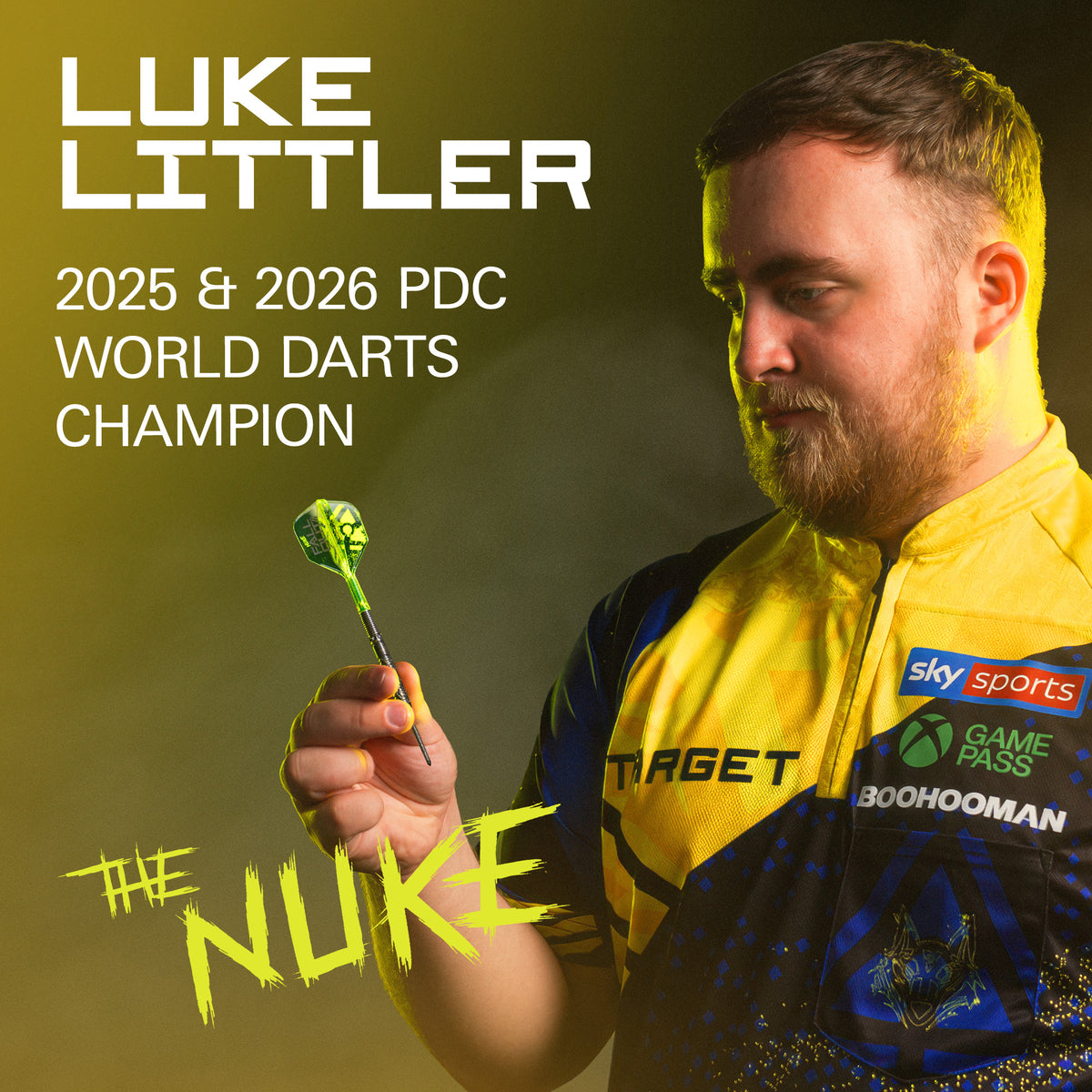 TARGET - LUKE LITTLER - FALLOUT - SWISS POINT DARTS - 90% - 22g/23g/24g