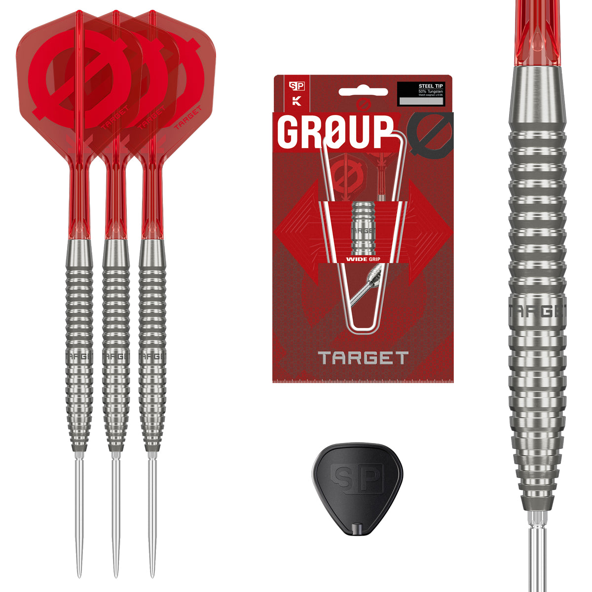 TARGET - GROUP Ø - 02 - SWISS POINT DARTS - 50% - 21g/23g/25g