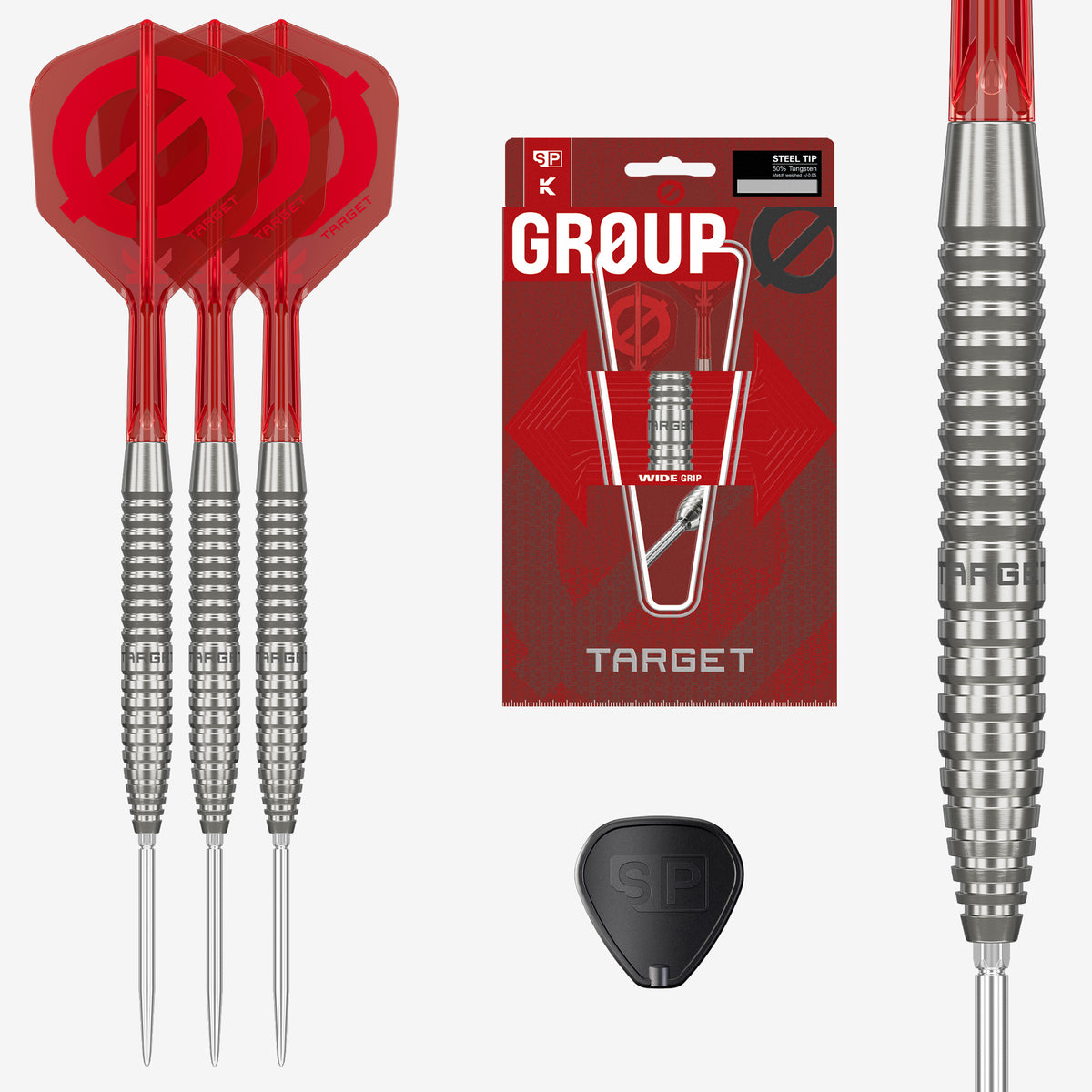 TARGET - GROUP Ø - 02 - SWISS POINT DARTS - 50% - 21g/23g/25g