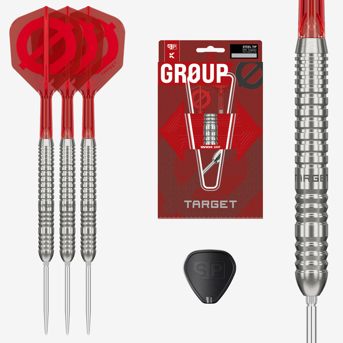 TARGET - GROUP Ø - 03 - SWISS POINT DARTS - 50% - 22g/24g/26g