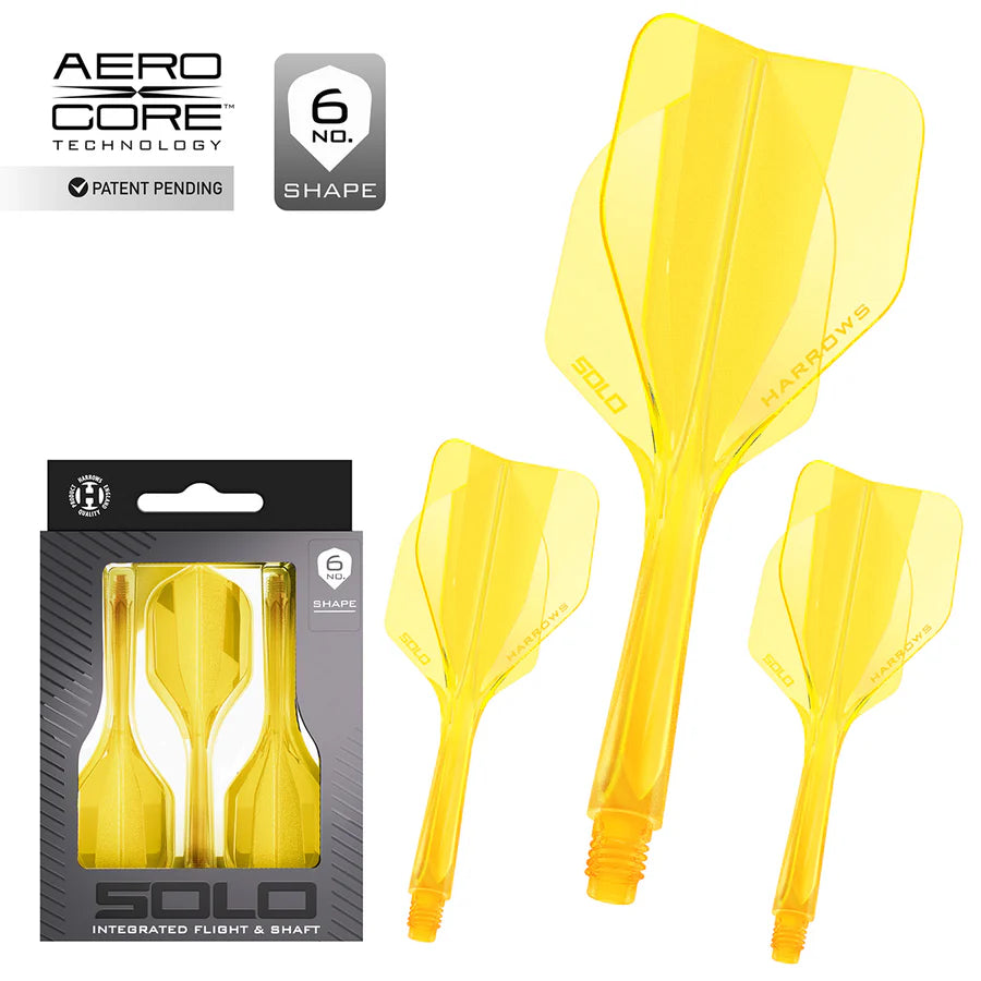 HARROWS - SOLO - YELLOW - INTEGRATED FLIGHTS - No.6 (Small)