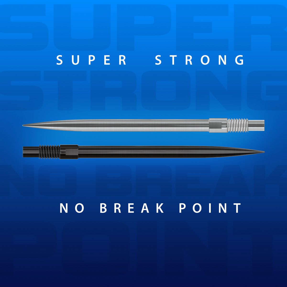 HARROWS - QUICK POINTS - BLACK - 30mm/35mm/40mm