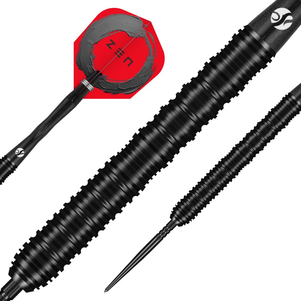 SHOT - ZEN - STRAIGHT - TURBO POINT DARTS - 90% - 23g/24g/25g