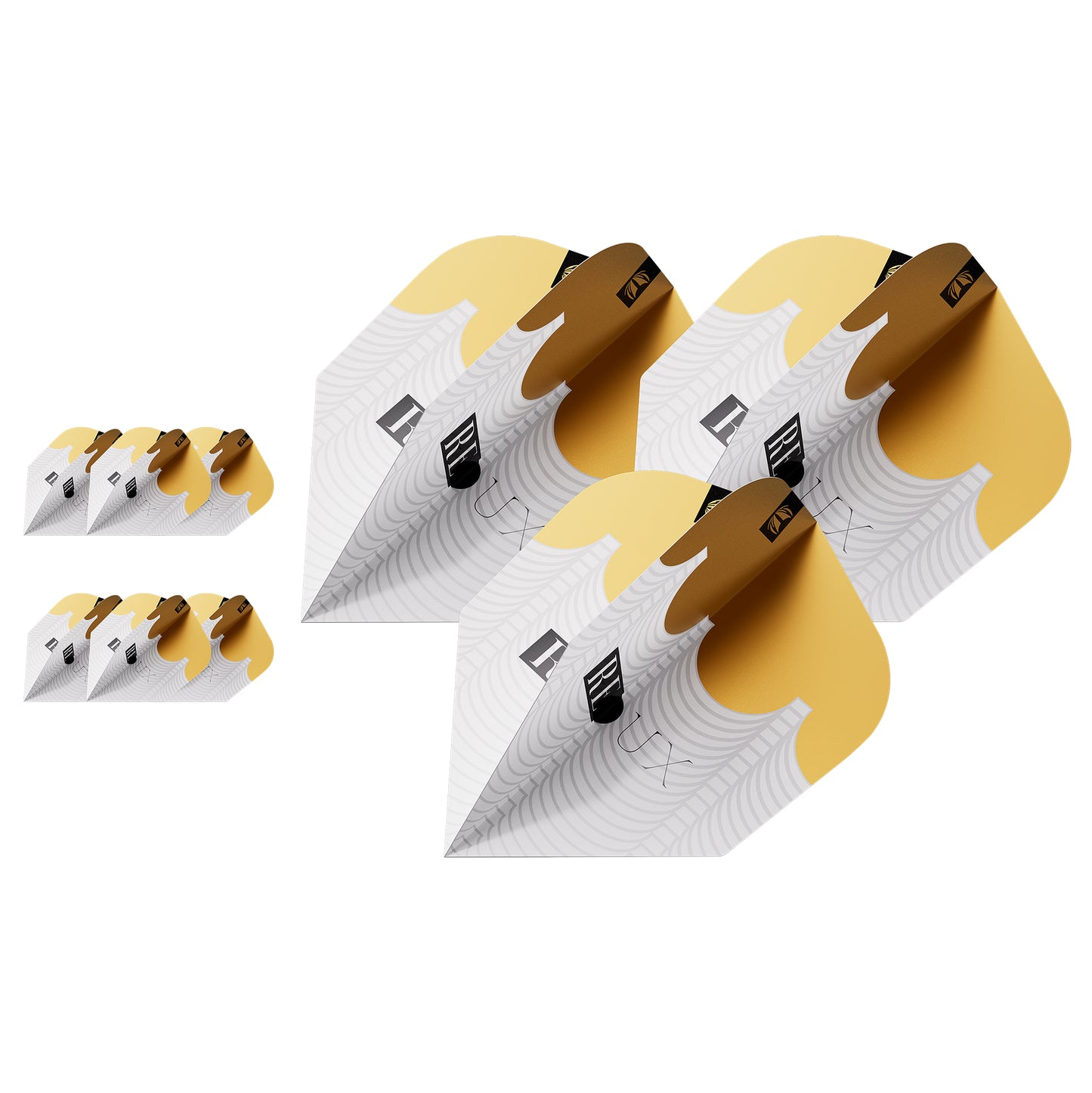 TARGET - REDUX - ID PRO. ULTRA - DART FLIGHTS - No.6 SMALL - 3 SETS