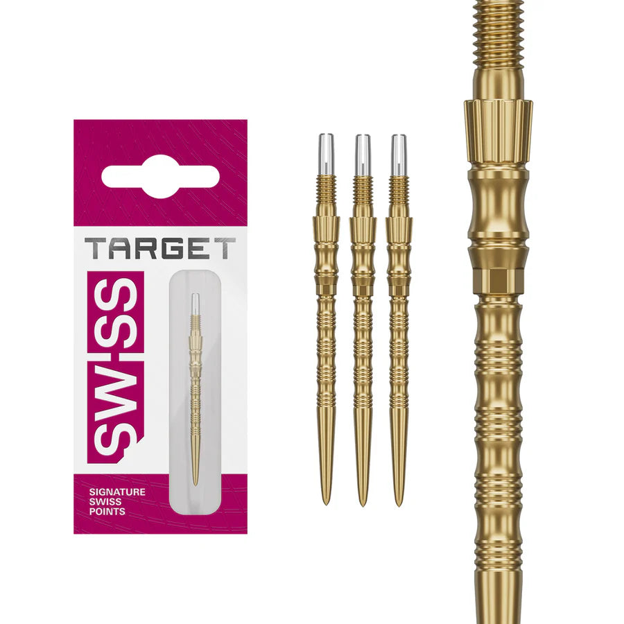 TARGET - SWISS POINTS - SIGNATURE TRB - REPLACEMENT/SPARE SWISS POINTS - 30mm/35mm/42mm
