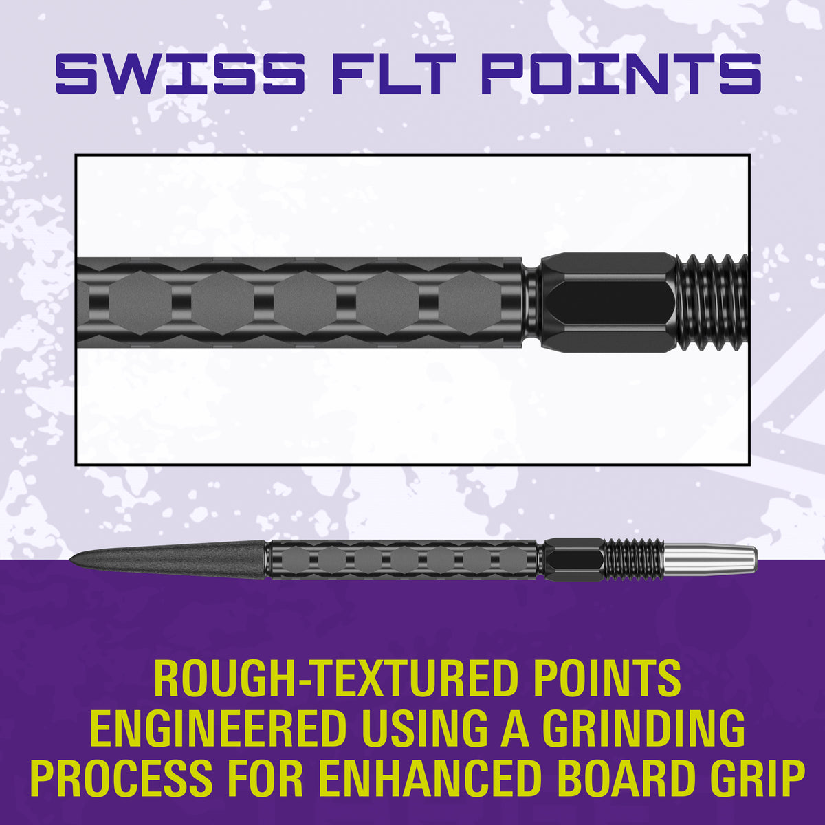 TARGET - SWISS POINTS - FLT - REPLACEMENT/SPARE SWISS POINTS - 30mm/35mm/42mm