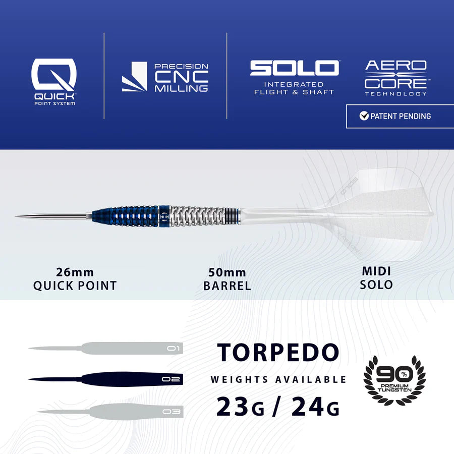 HARROWS - GEO - TORPEDO - QUICK POINTS - 90% - 23g/24g