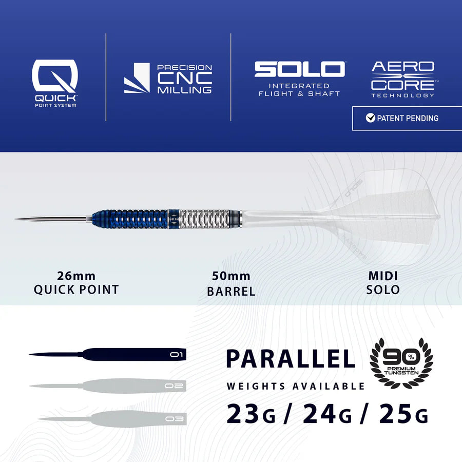 HARROWS - GEO - PARALLEL - QUICK POINTS - 90% - 23g/24g/25g