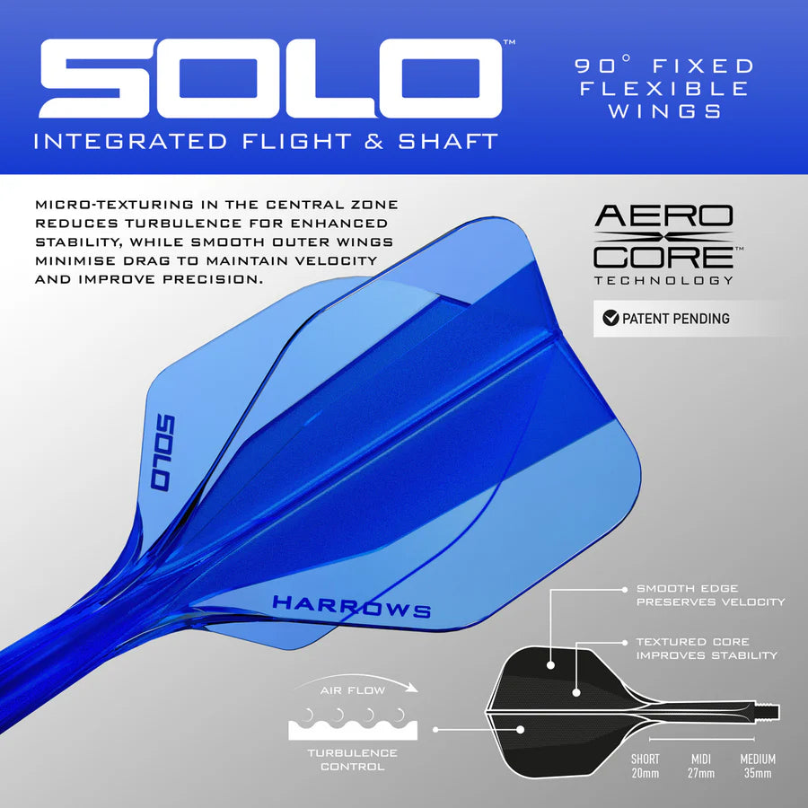 HARROWS - SOLO - BLUE - INTEGRATED FLIGHTS - No.6 (Small)