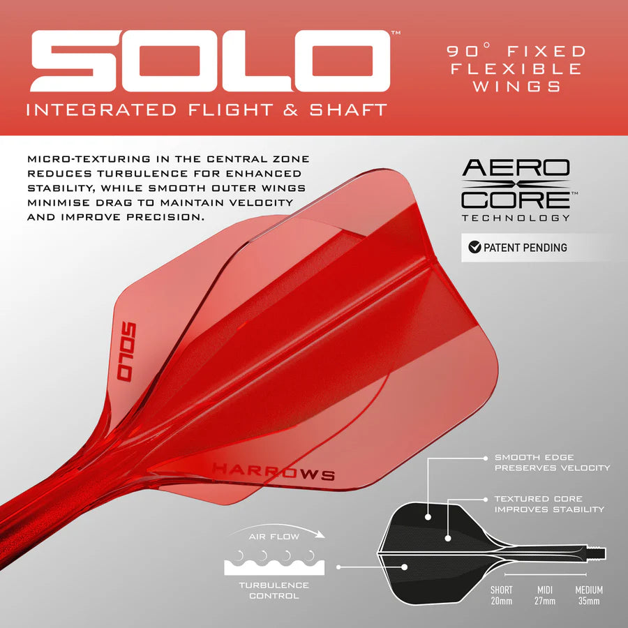 HARROWS - SOLO - RED - INTEGRATED FLIGHTS - No.6 (Small)