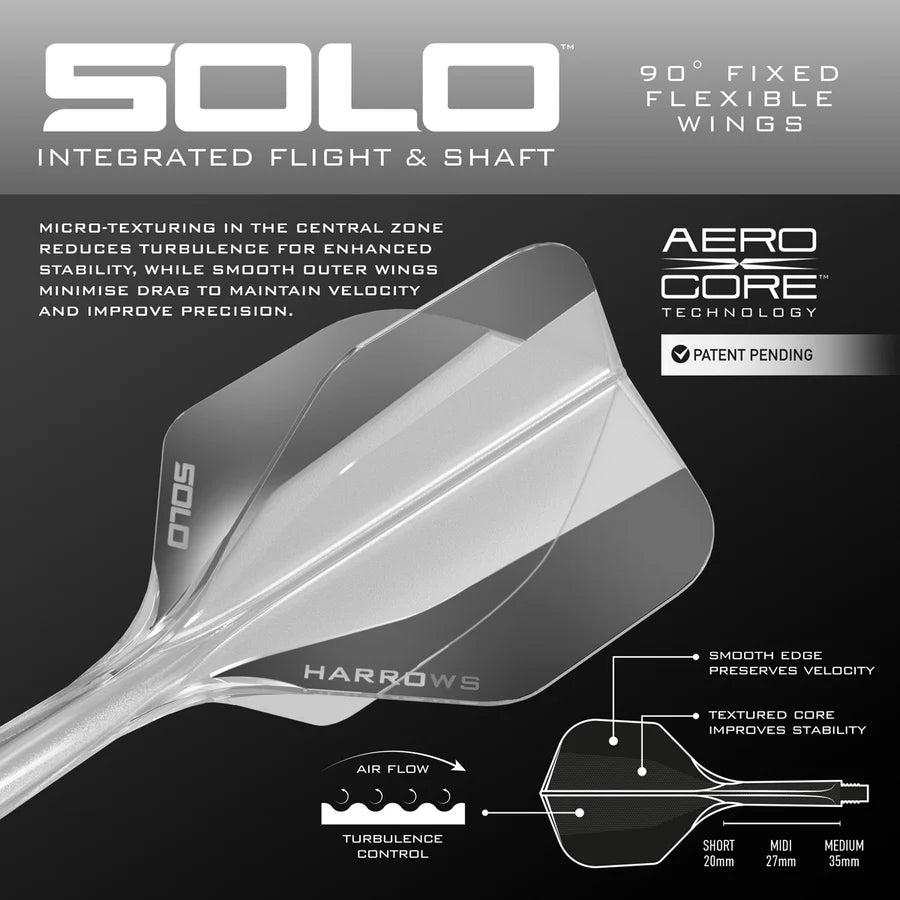 HARROWS - SOLO - CLEAR - INTEGRATED FLIGHTS - No.6 (Small)