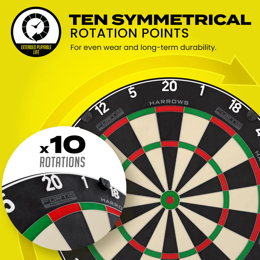 HARROWS - FORTIS - PROFESSIONAL DARTBOARD