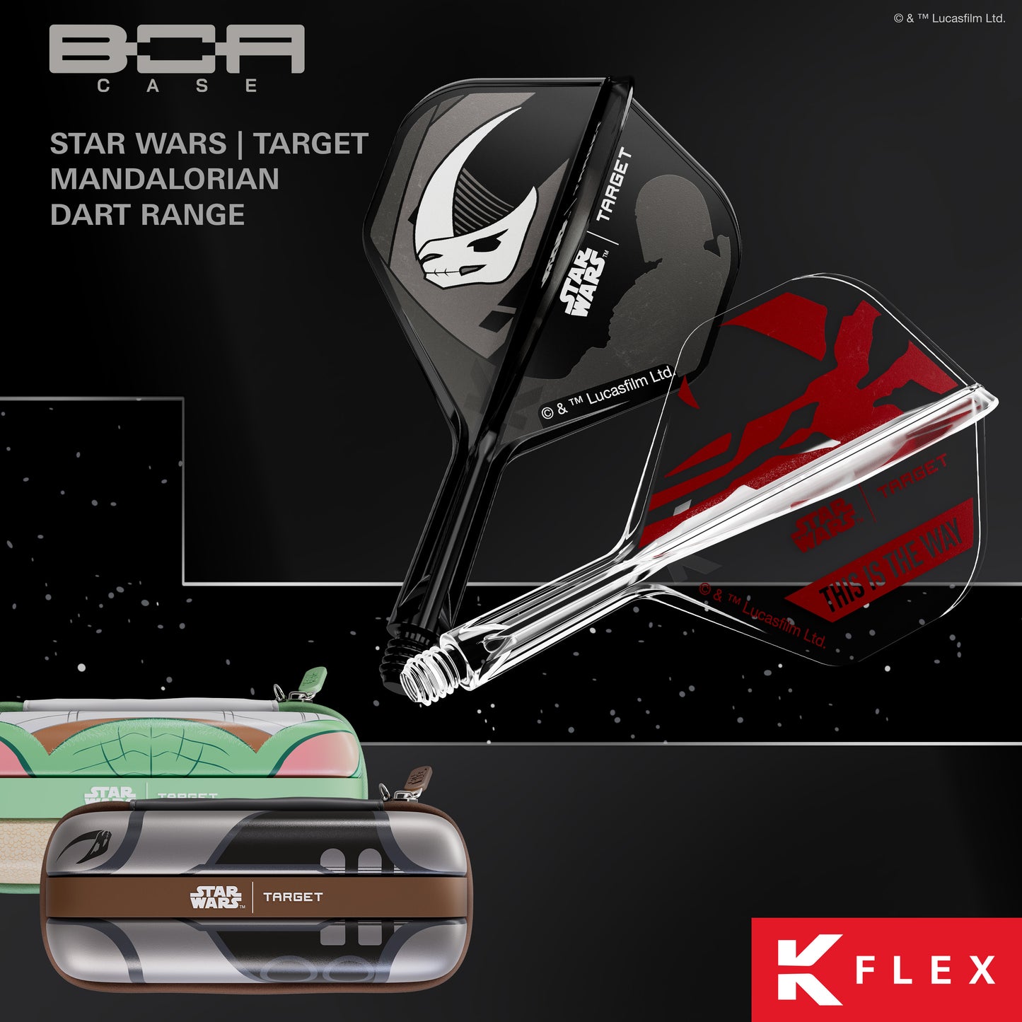 TARGET - STAR WARS - KFLEX - MANDALORIAN GIFT SET - STANDARD No.2