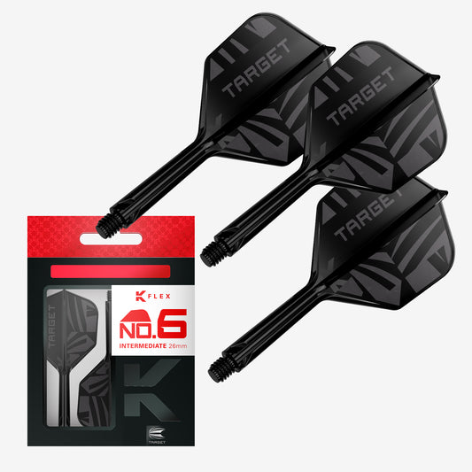 TARGET - KFLEX - BLACK 2026 - SMALL No.6 - INTEGRATED FLIGHT SYSTEM - K-FLEX
