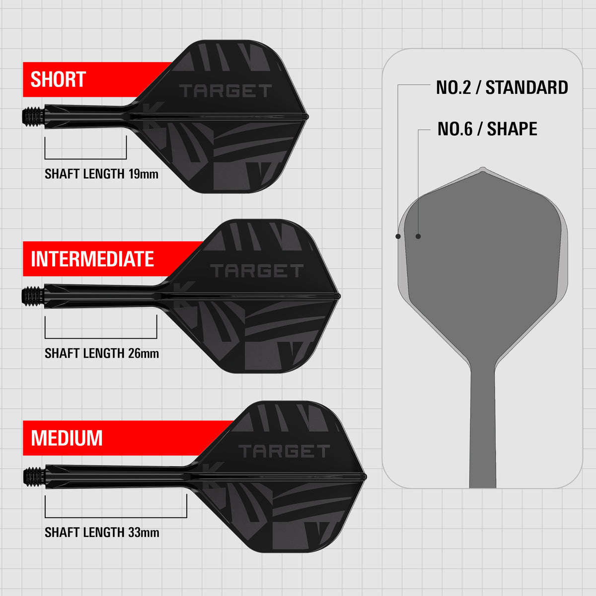 TARGET - KFLEX - BLACK 2026 - STANDARD No.2 - INTEGRATED FLIGHT SYSTEM - K-FLEX