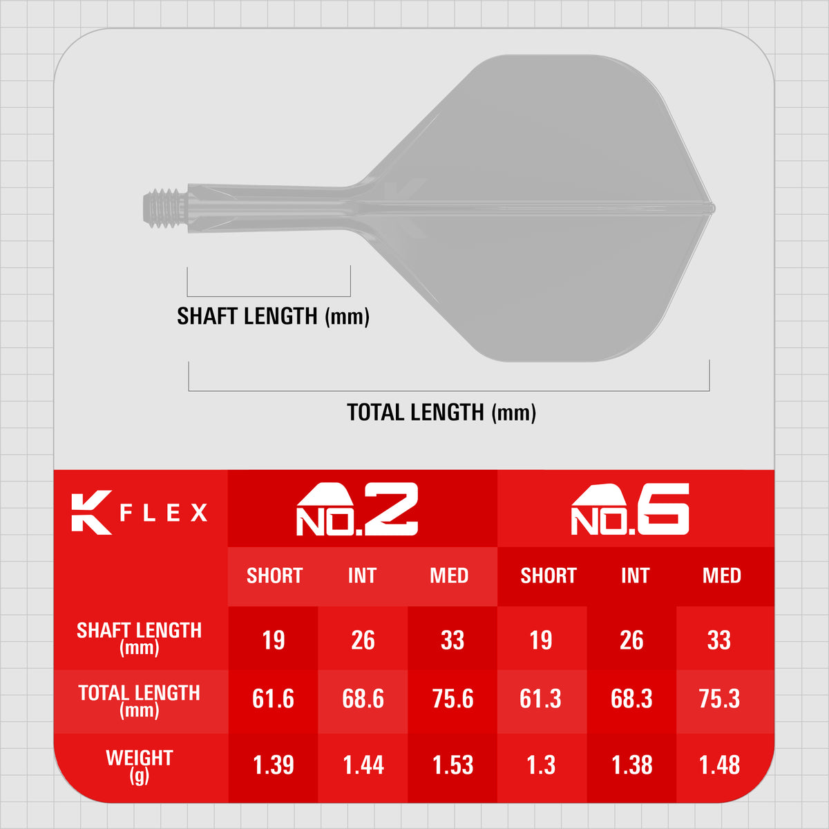 TARGET - KFLEX - BLACK 2026 - STANDARD No.2 - INTEGRATED FLIGHT SYSTEM - K-FLEX
