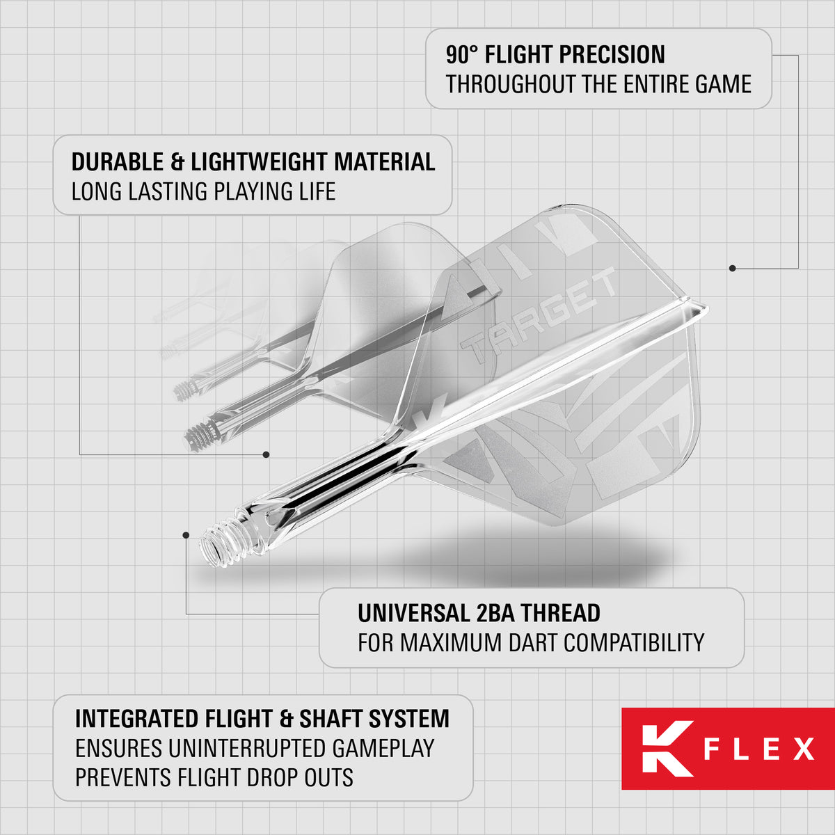 TARGET - KFLEX - CLEAR 2026 - SMALL No.6 - INTEGRATED FLIGHT SYSTEM - K-FLEX