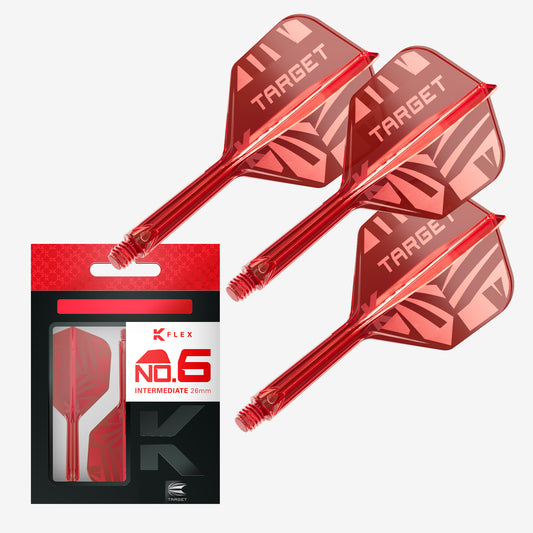 TARGET - KFLEX - RED 2026 - SMALL No.6 - INTEGRATED FLIGHT SYSTEM - K-FLEX