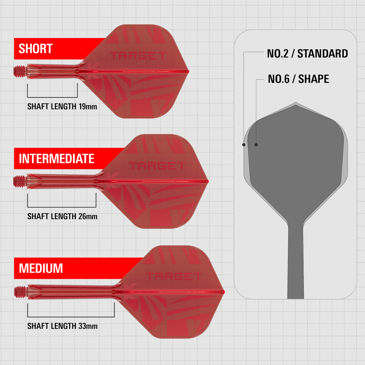 TARGET - KFLEX - RED 2026 - STANDARD No.2 - INTEGRATED FLIGHT SYSTEM - K-FLEX
