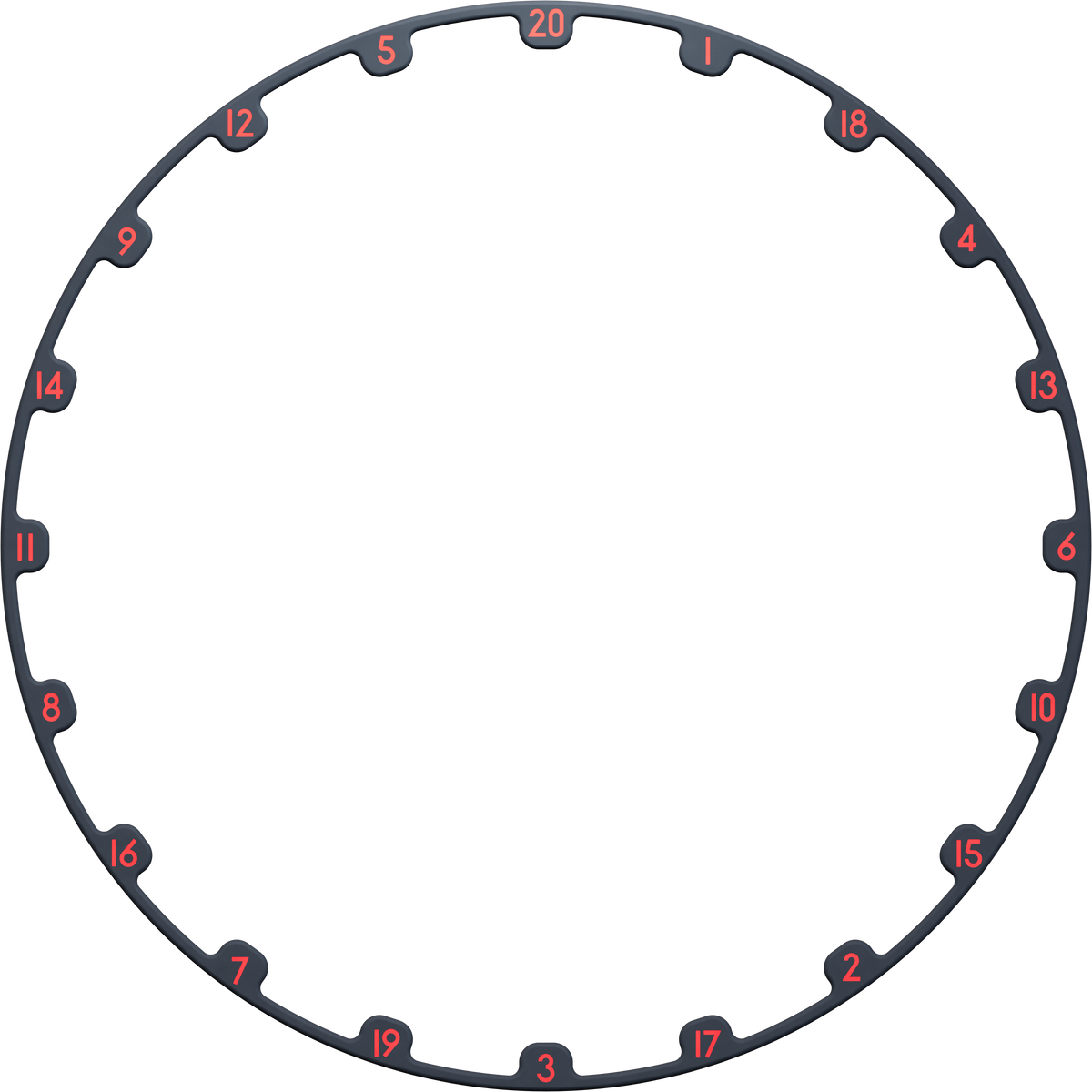 TARGET - TOR EVO - PREMIUM PROFESSIONAL DARTBOARD BY TARGET