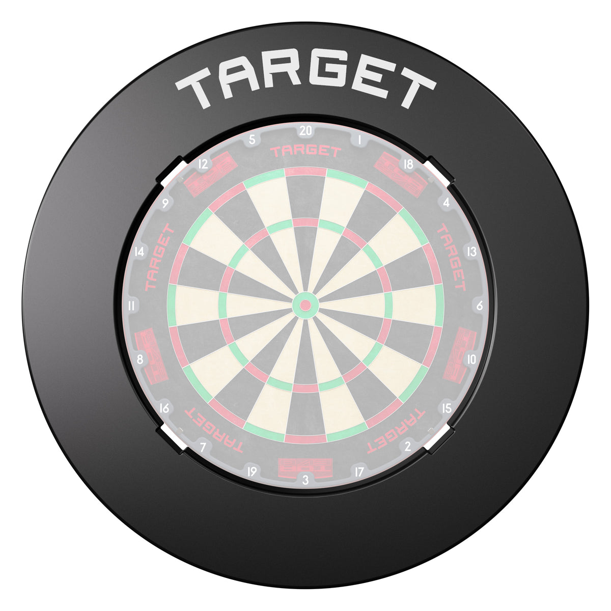 TARGET - NOTCHED - BLACK - DARTBOARD SURROUND - FOR OMNI & CORONA 2