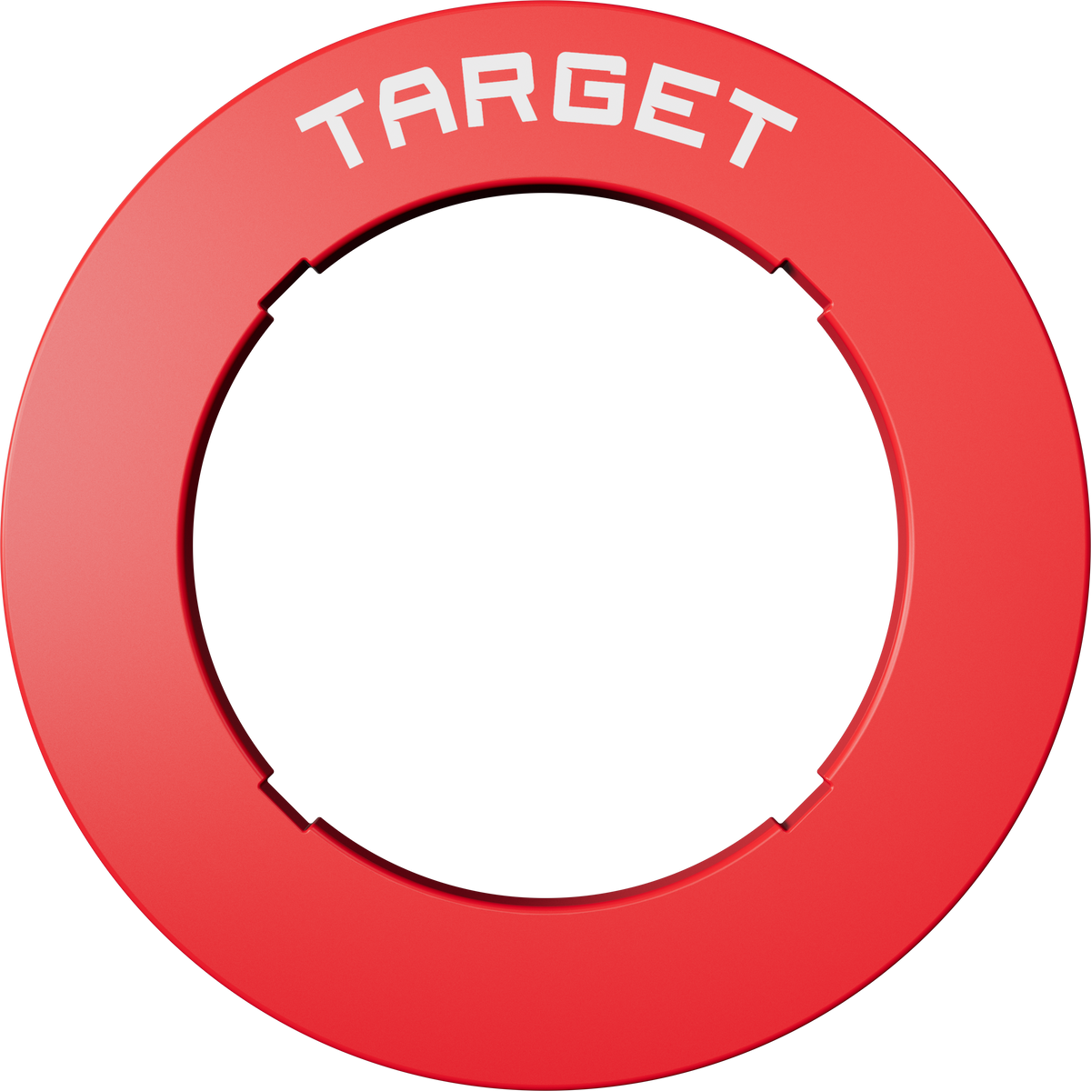 TARGET - NOTCHED - RED - DARTBOARD SURROUND - FOR OMNI & CORONA 2