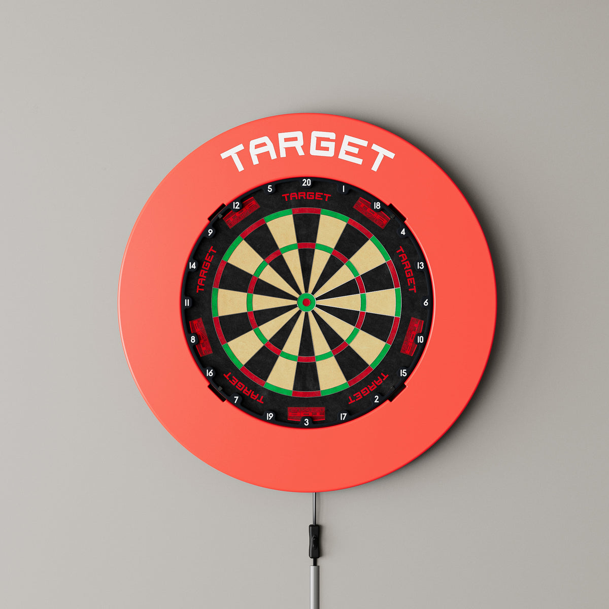 TARGET - NOTCHED - RED - DARTBOARD SURROUND - FOR OMNI & CORONA 2