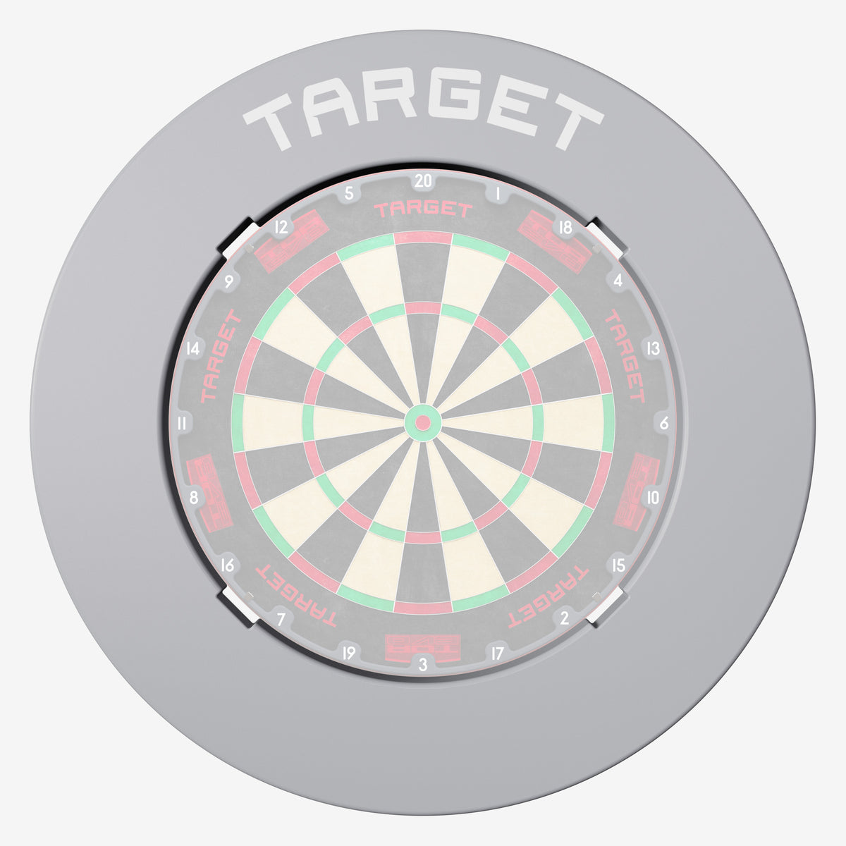 TARGET - NOTCHED - GREY - DARTBOARD SURROUND - FOR OMNI & CORONA 2