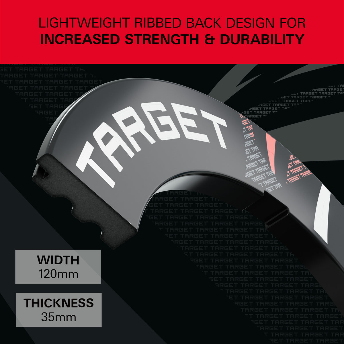 TARGET - NOTCHED - BLACK PATTERNED - DARTBOARD SURROUND - FOR OMNI & CORONA 2
