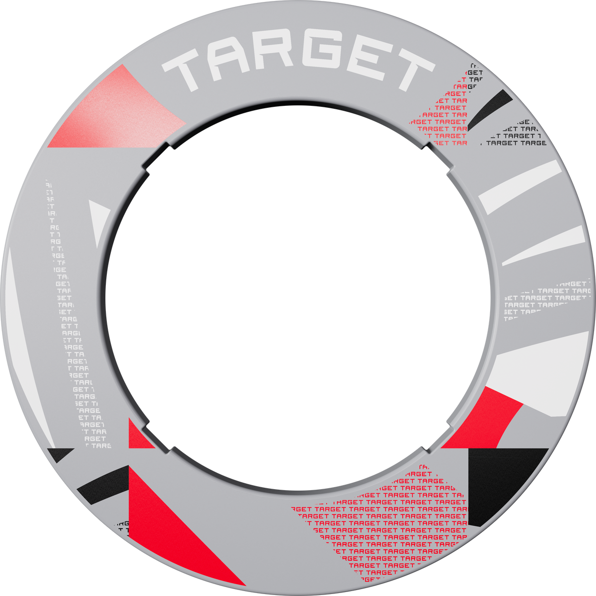TARGET - NOTCHED - GREY PATTERNED - DARTBOARD SURROUND - FOR OMNI & CORONA 2