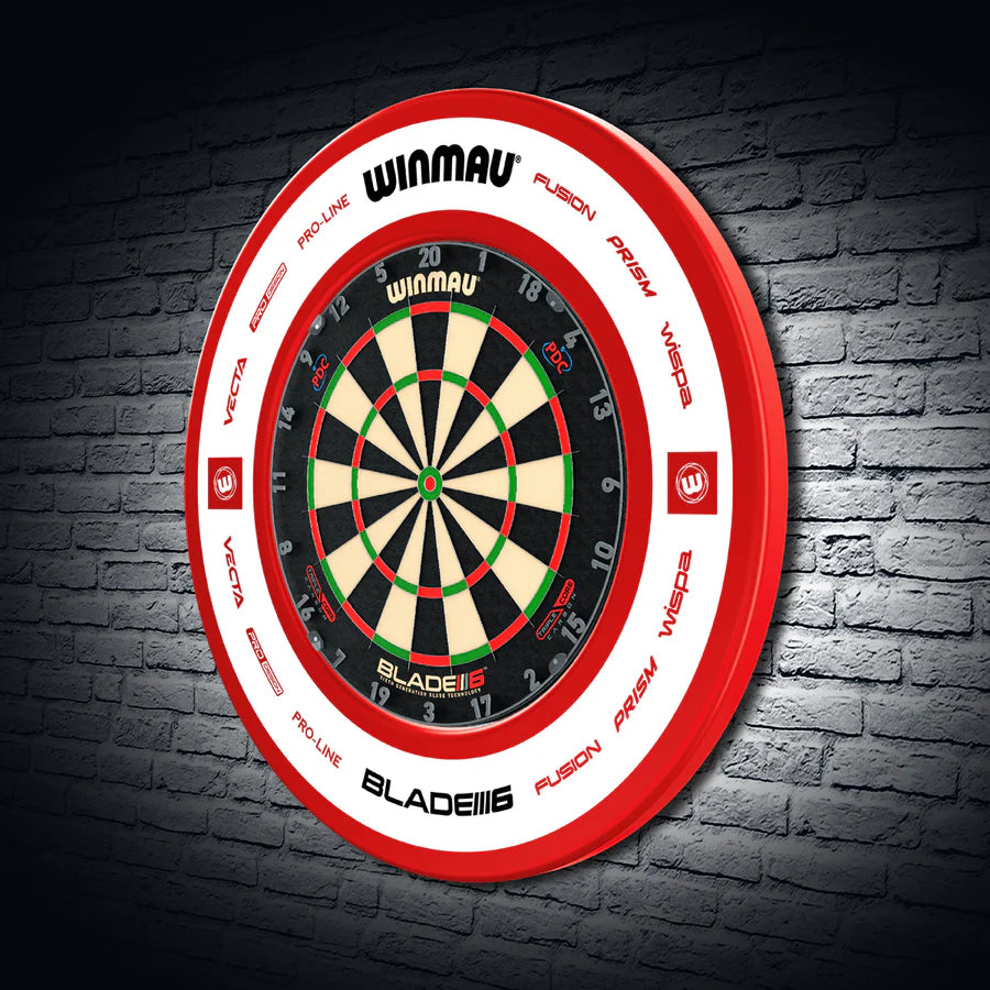 WINMAU - PRO LINE 2.0 - DARTBOARD SURROUND BY WINMAU - RED