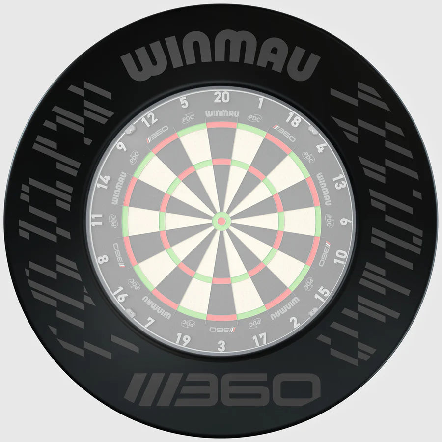 WINMAU - BLADE 360 - DARTBOARD SURROUND BY WINMAU - BLACK