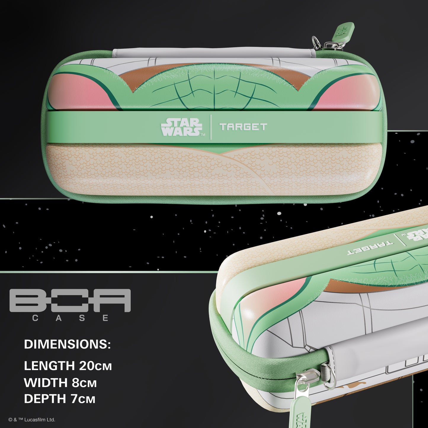 TARGET - STAR WARS - BOA - GROGU - DARTS CASE - 2026