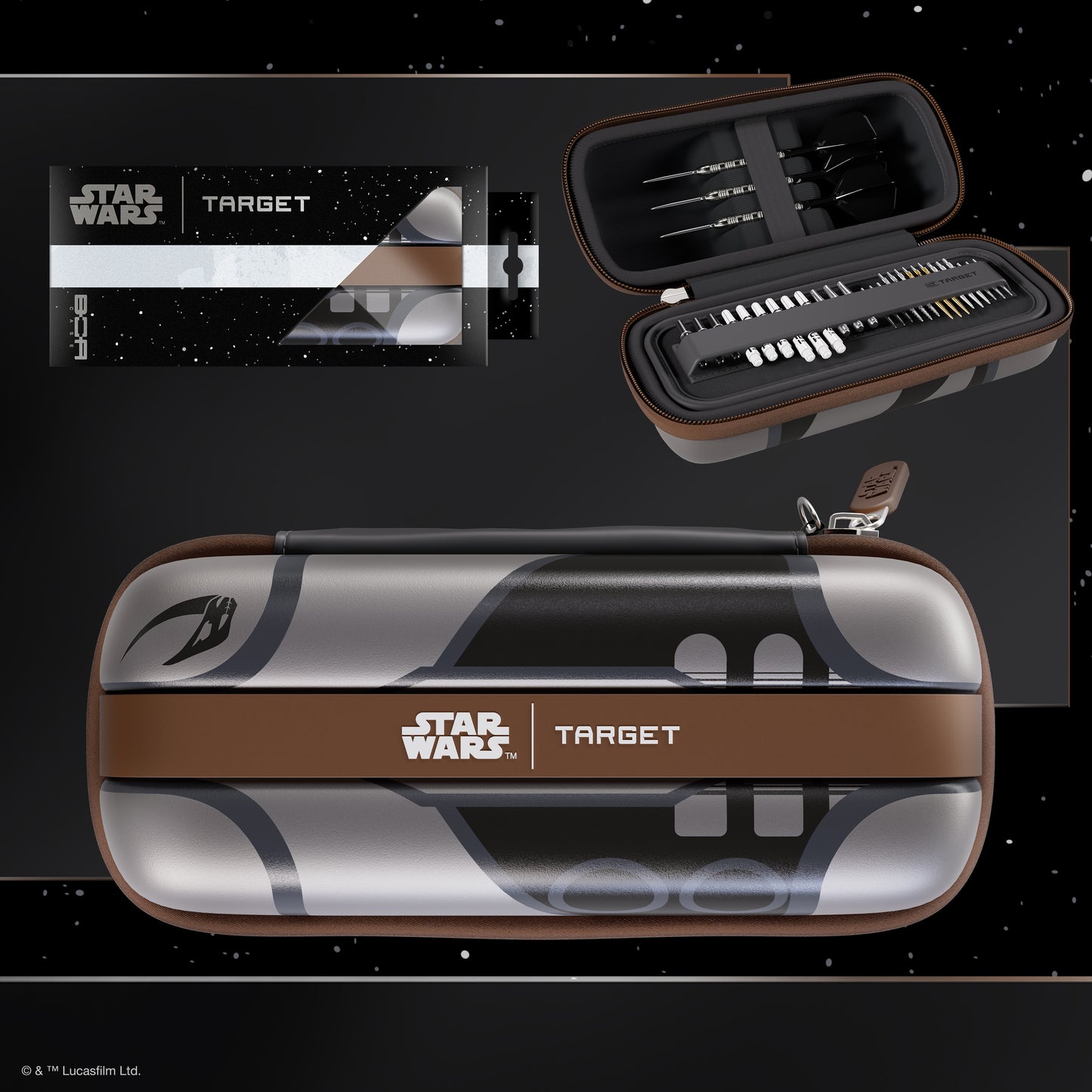 TARGET - STAR WARS - BOA - MANDALORIAN - DARTS CASE - 2026