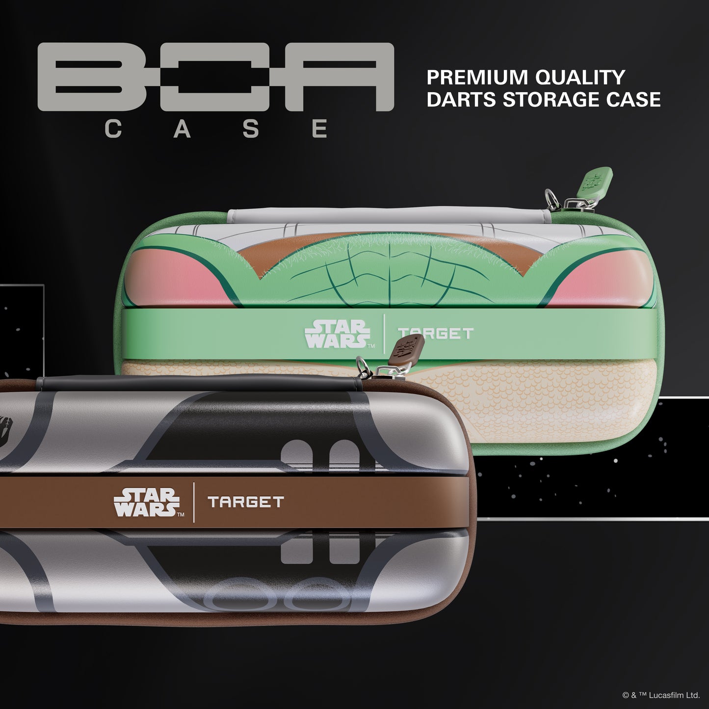 TARGET - STAR WARS - BOA - MANDALORIAN - DARTS CASE - 2026