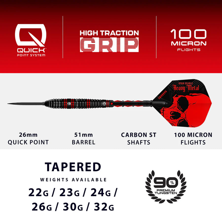 HARROWS - RYAN SEARLE - HEAVY METAL - SERIES 1 - QUICK POINTS - 90% - 22g/23g/24g/30g/32g