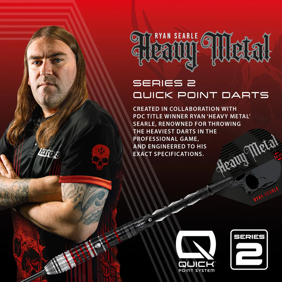 HARROWS - RYAN SEARLE - HEAVY METAL - SERIES 2 - QUICK POINTS - 90% - 22g/23g/24g/26g/30g/32g