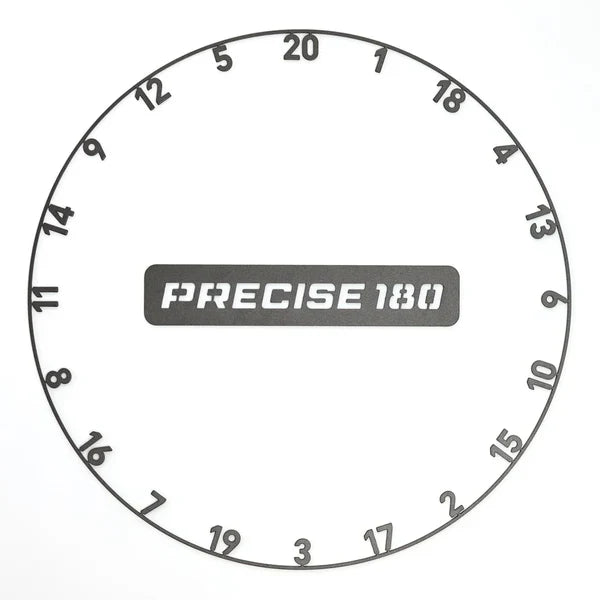 PRECISE 180 - NUMBER RING - ONEPIECE - VARIOUS COLOURS