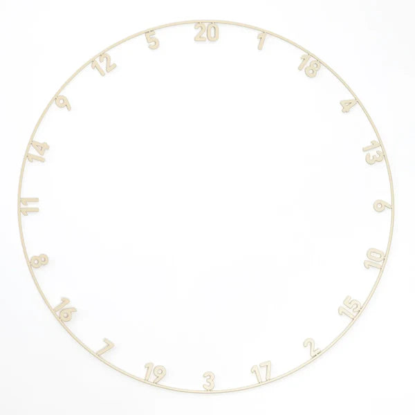 PRECISE 180 - NUMBER RING - ONEPIECE - IVORY SISAL