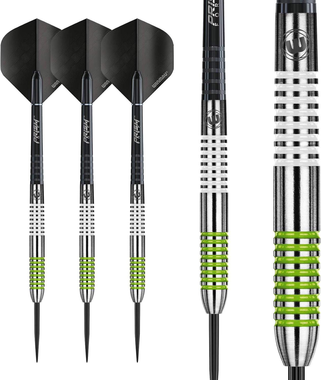 WINMAU - TON MACHINE - STEEL TIP DARTS - 80% - 23g