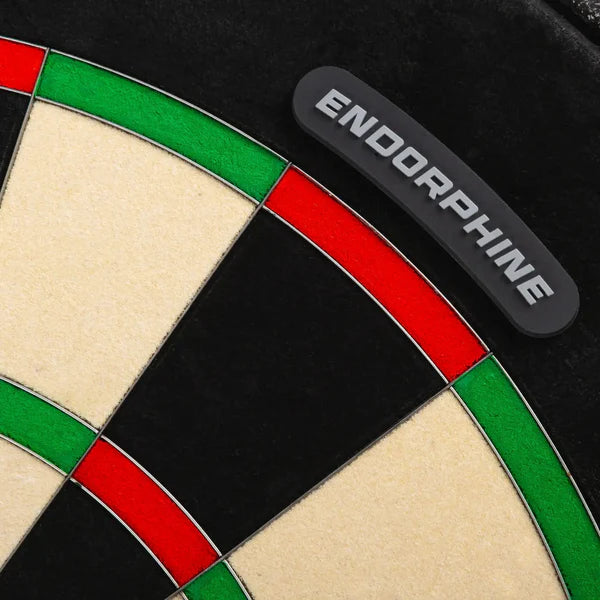 PRECISE 180 - ENDORPHINE - PROFESSIONAL DARTBOARD - WITH CLASSIC WHITE RING
