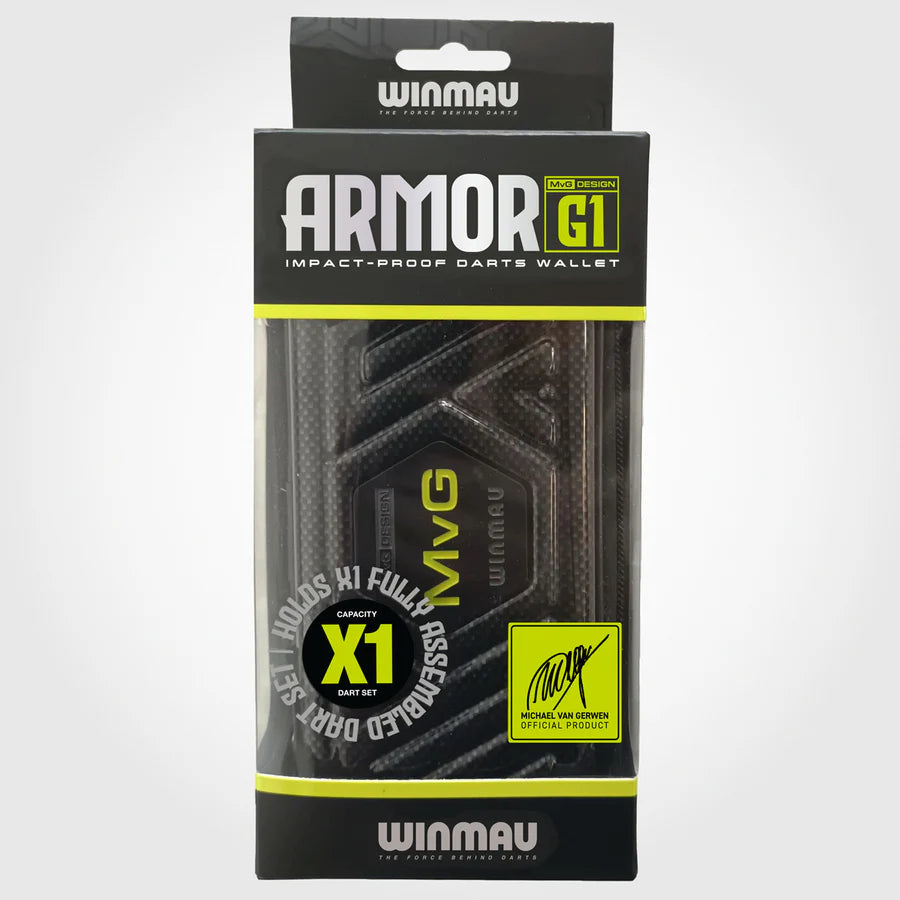 WINMAU - MVG - ARMOR G1 - DARTS CASE - MICHAEL VAN GERWEN DARTS CASE BY WINMAU