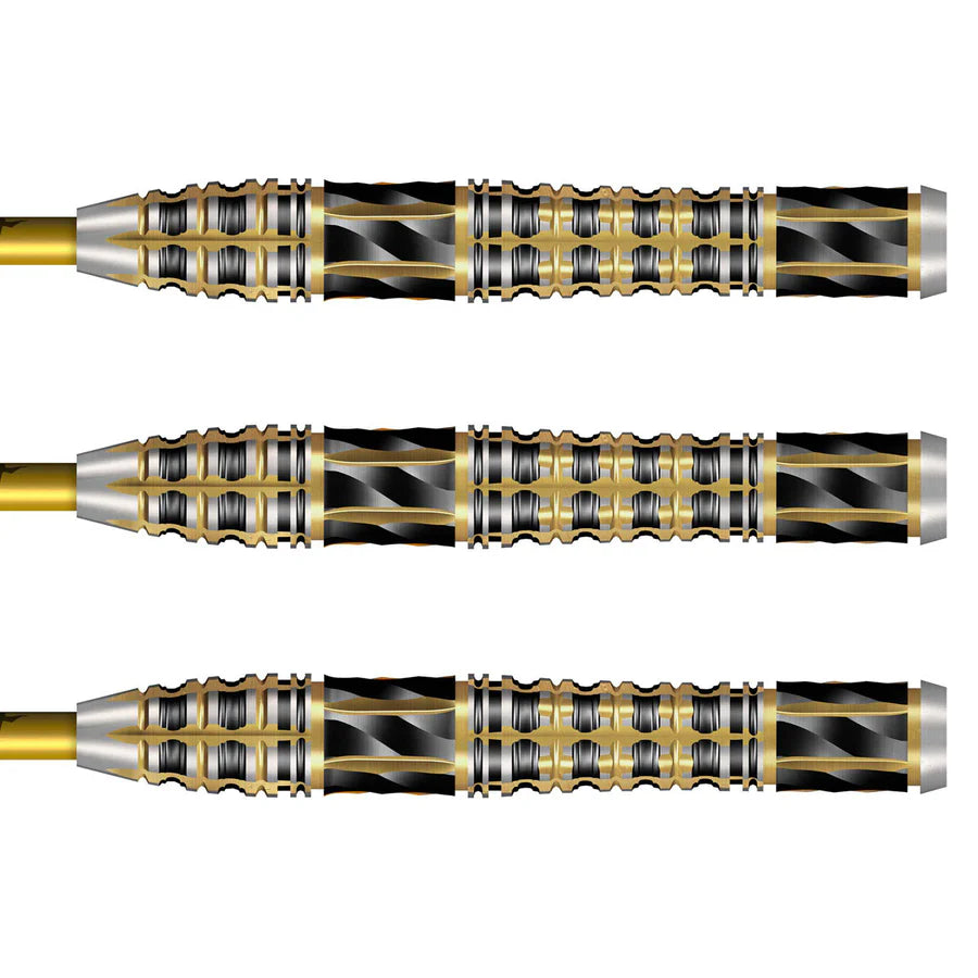 SHOT - ALCHEMY - AURO - 90% - STEEL TIP DARTS - 23g/24g/25g