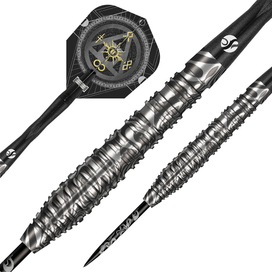 SHOT - ALCHEMY - RUNSTEL - 90% - STEEL TIP DARTS - 23g/24g/26g/28g
