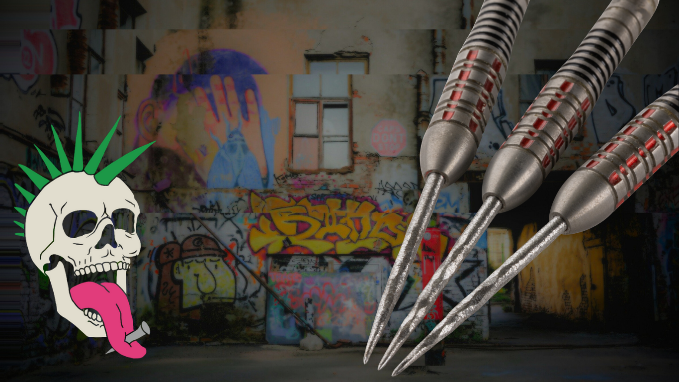 PUNK POINTS - ANARCHIST - SPARE/REPLACEMENT - STANDARD STEEL TIP POINTS
