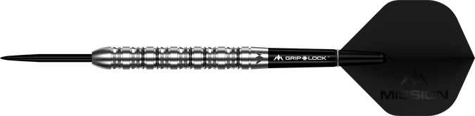 MISSION - ARGENT - STEEL TIP DARTS - 90% - 22g/24g